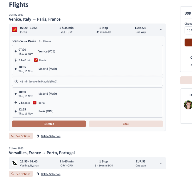Flight Integration